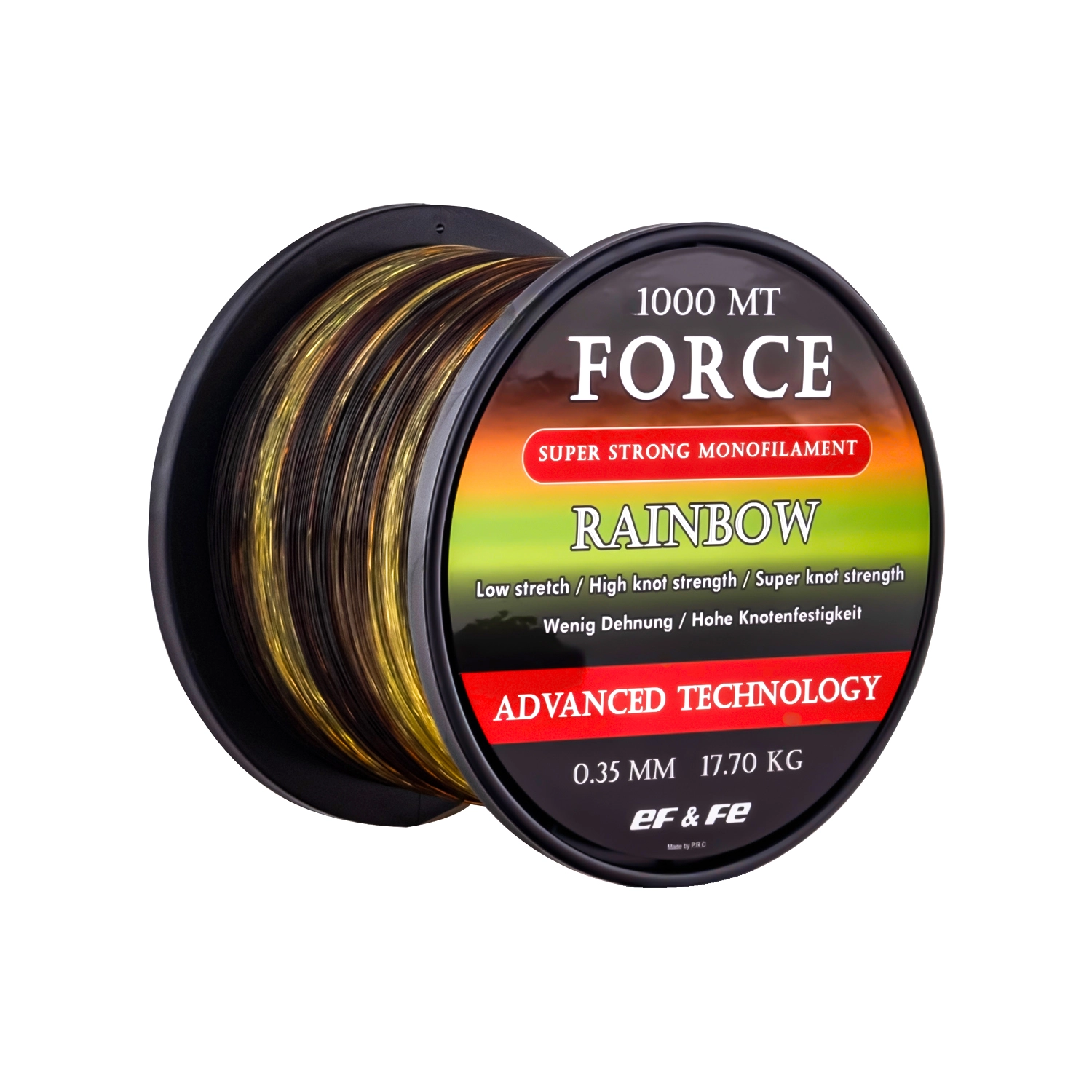 Force Rainbow 0.35 mm 1000 Mt Misina