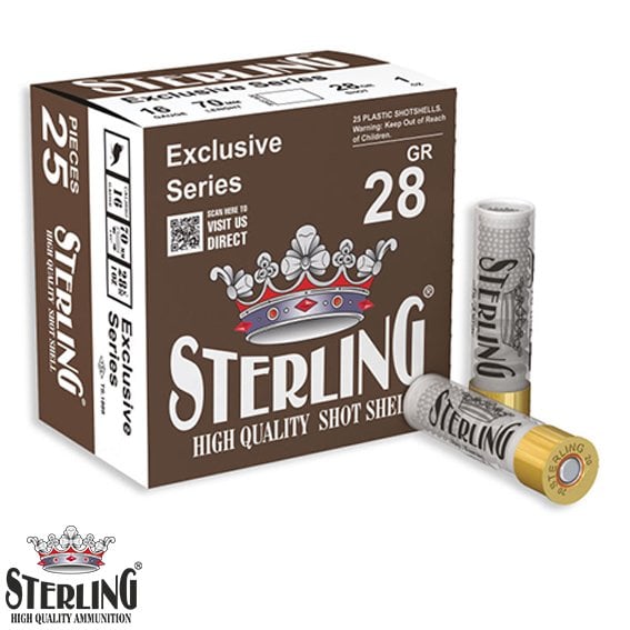 Sterling 16 cal 28 gr Av Fişeği