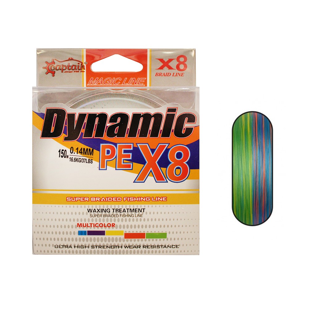 Captain Dynamic Soft 8x İp Misina 0.08 mm