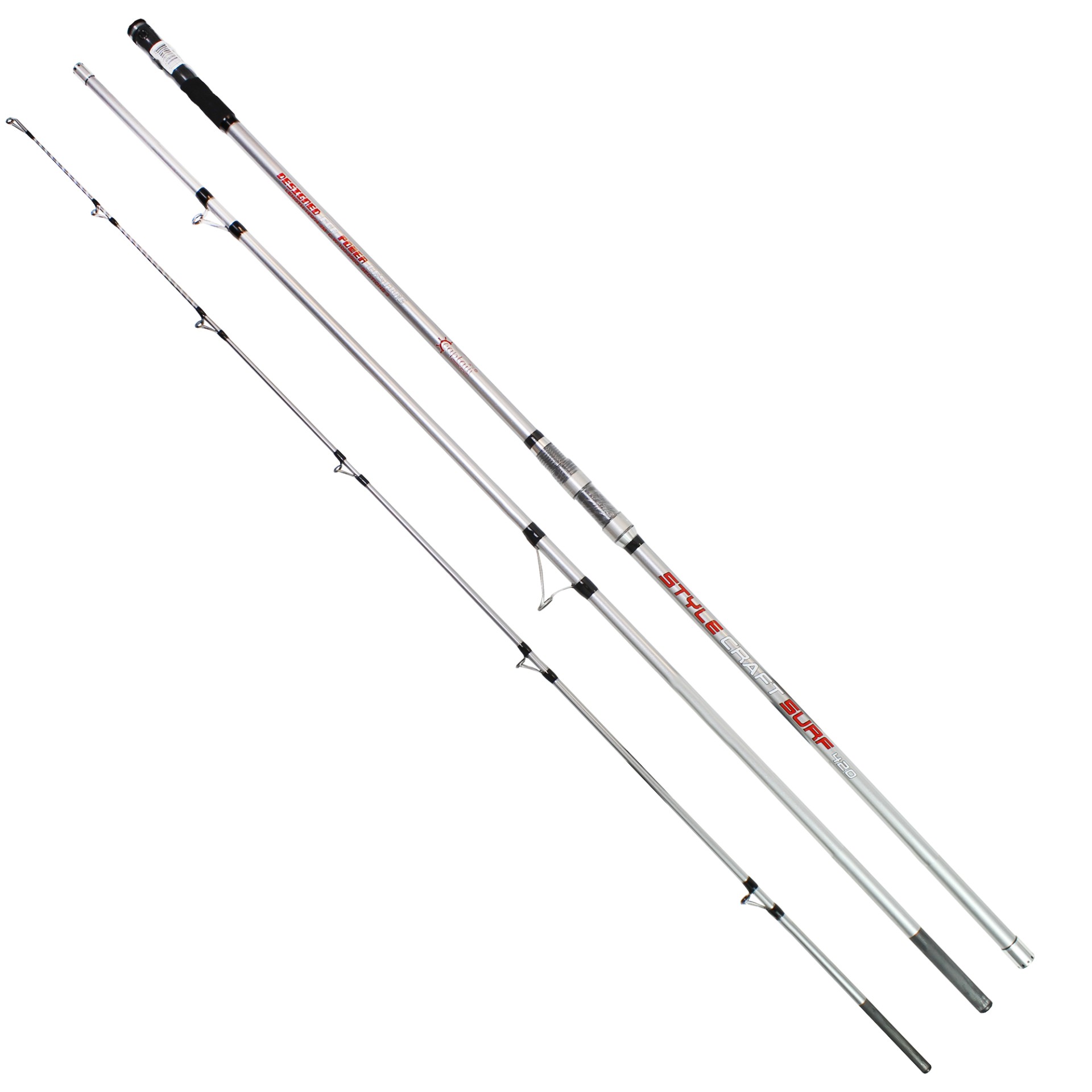 Captain 1654 Style Craft FUJİ Halka 3 Parça Surf Kamış 100-250gr Atar