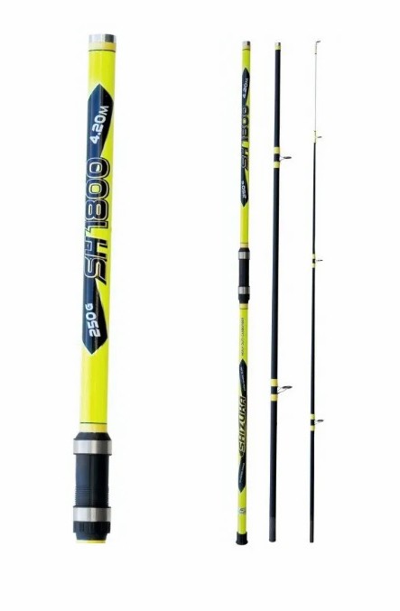Lineaeffe SH1800 WWG 420cm 3 Parça Surf Kamış 250 gr