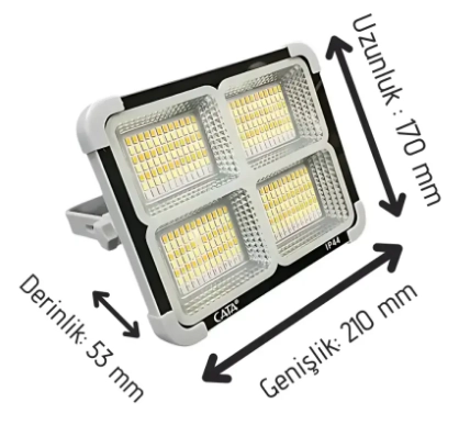 Cata CT-4698 Solar Led Projektör