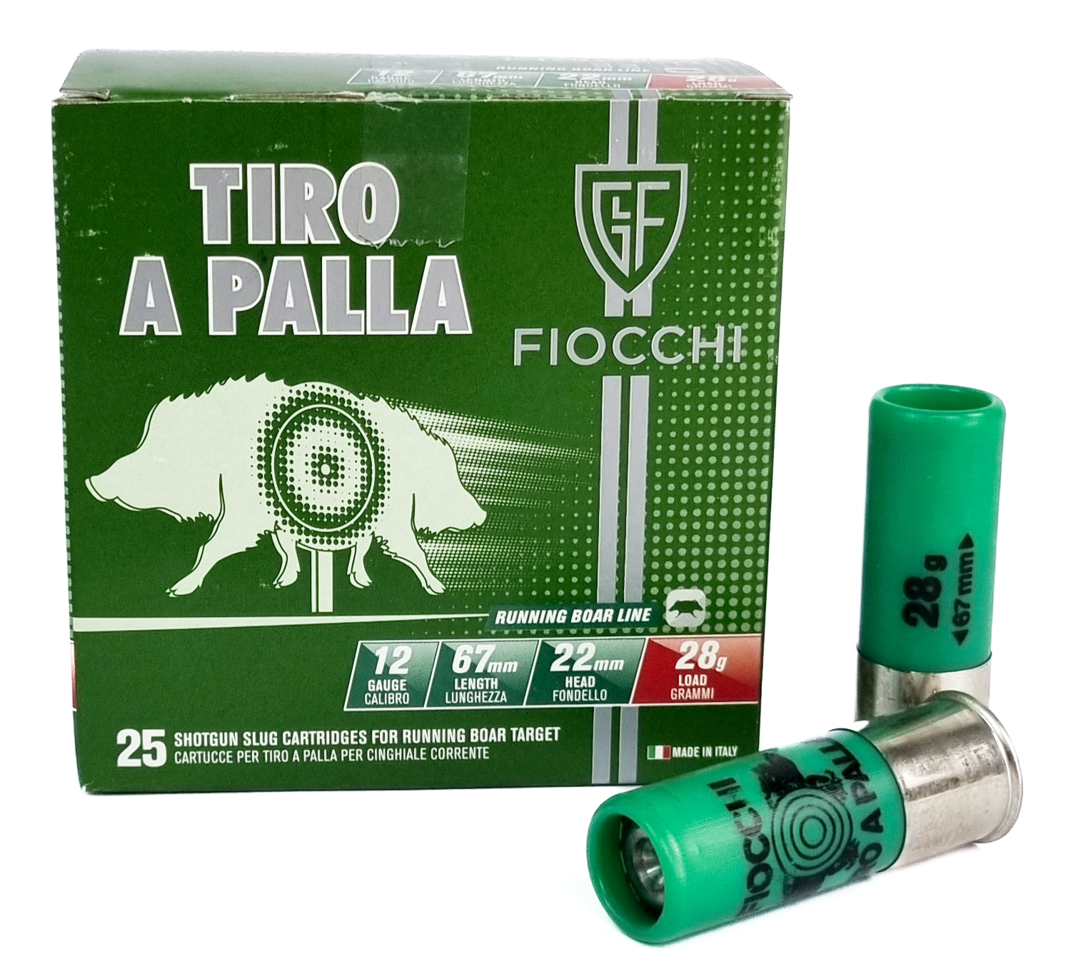 Tıro A Palla Cervo Tek Kurşun 28 gr