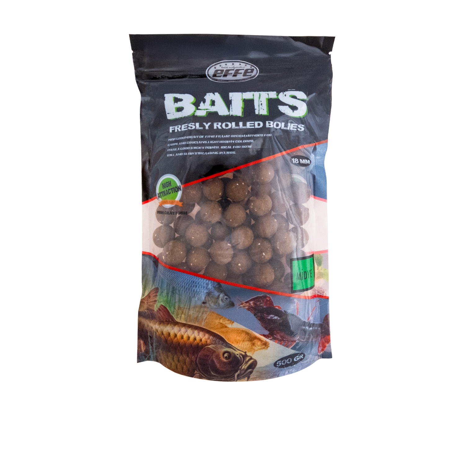 Effe Baits 18mm 500gr  Sazan Boili Yem