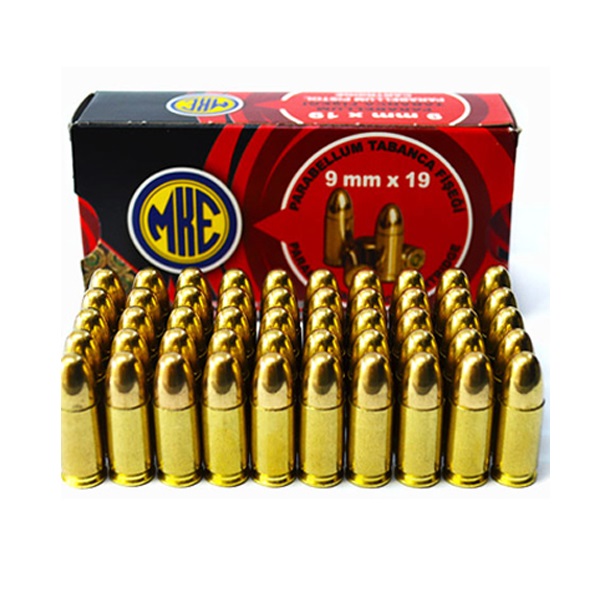  9x19 MKE Tabanca Fişeği