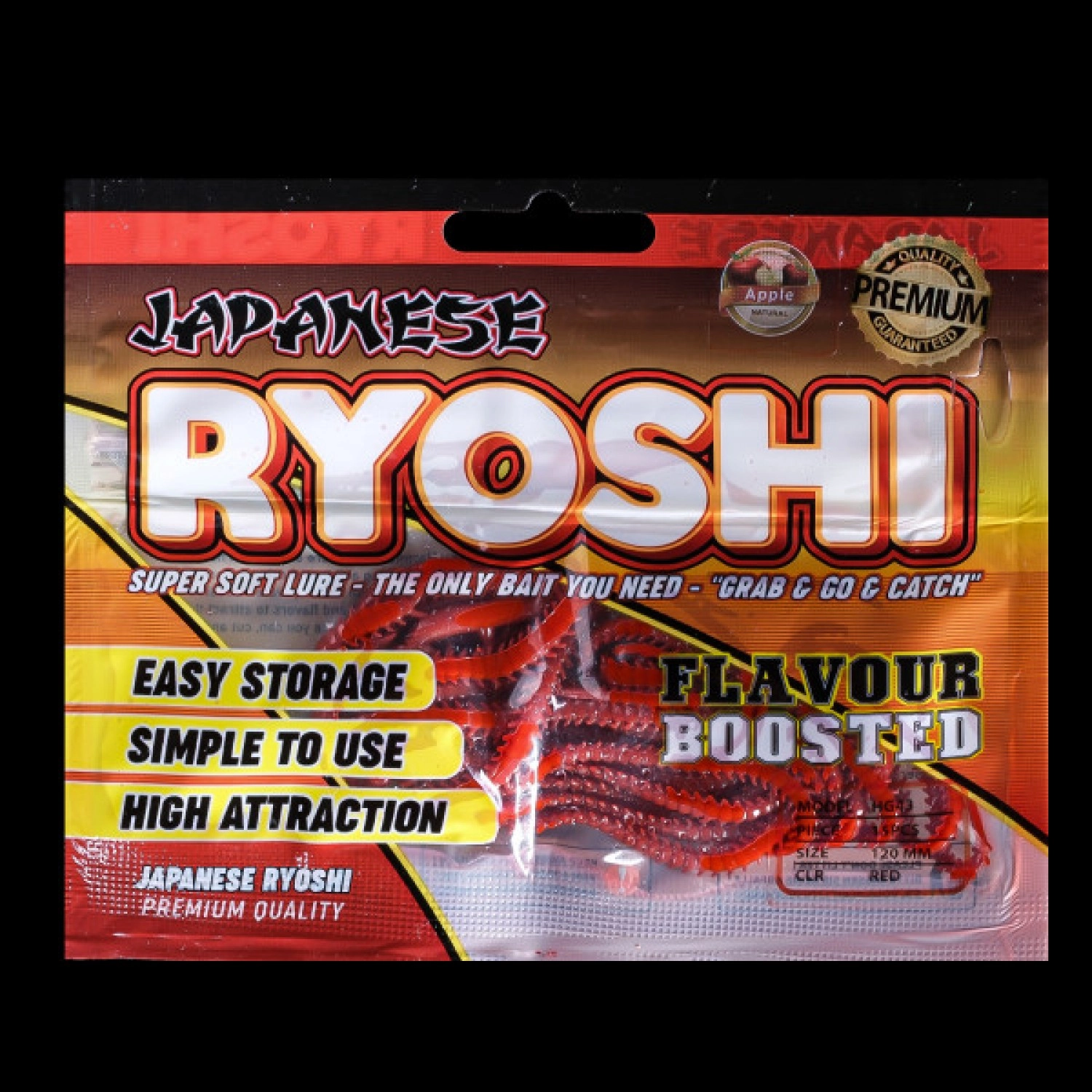 Japanese Ryoshi Red Blueberry LRF Silikonu