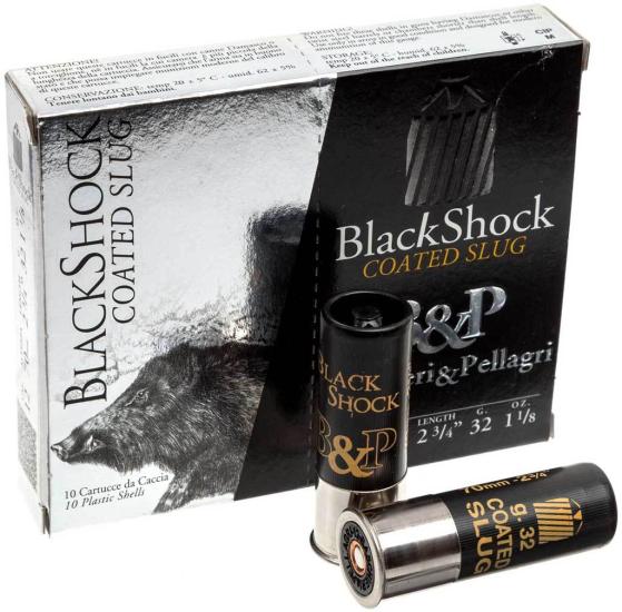  B&P Big Game Palla Black Shock 32 Gr 12 Cal Tek Kurşun