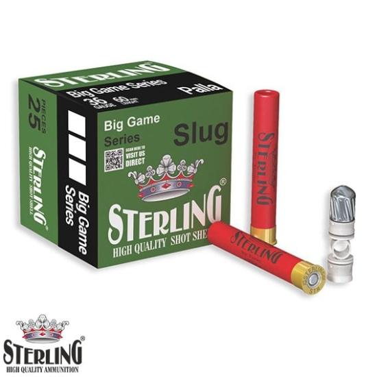 36 Cal Fişek, Sterling Tek Kurşun, Sterling Fişek