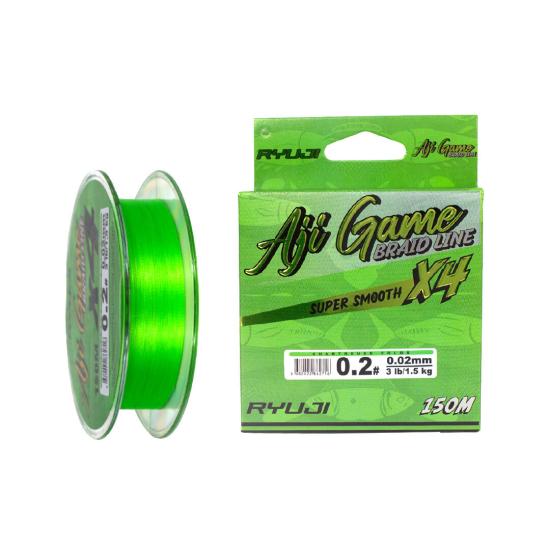 Ryuji Aji Game 4X 150 Mt Chartreuse İp Misina
