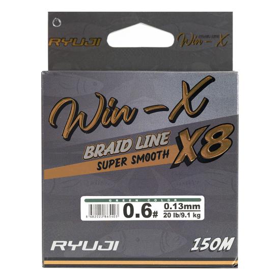 Ryuji Winx x8 0.06mm 150 Mt Green İp Misina